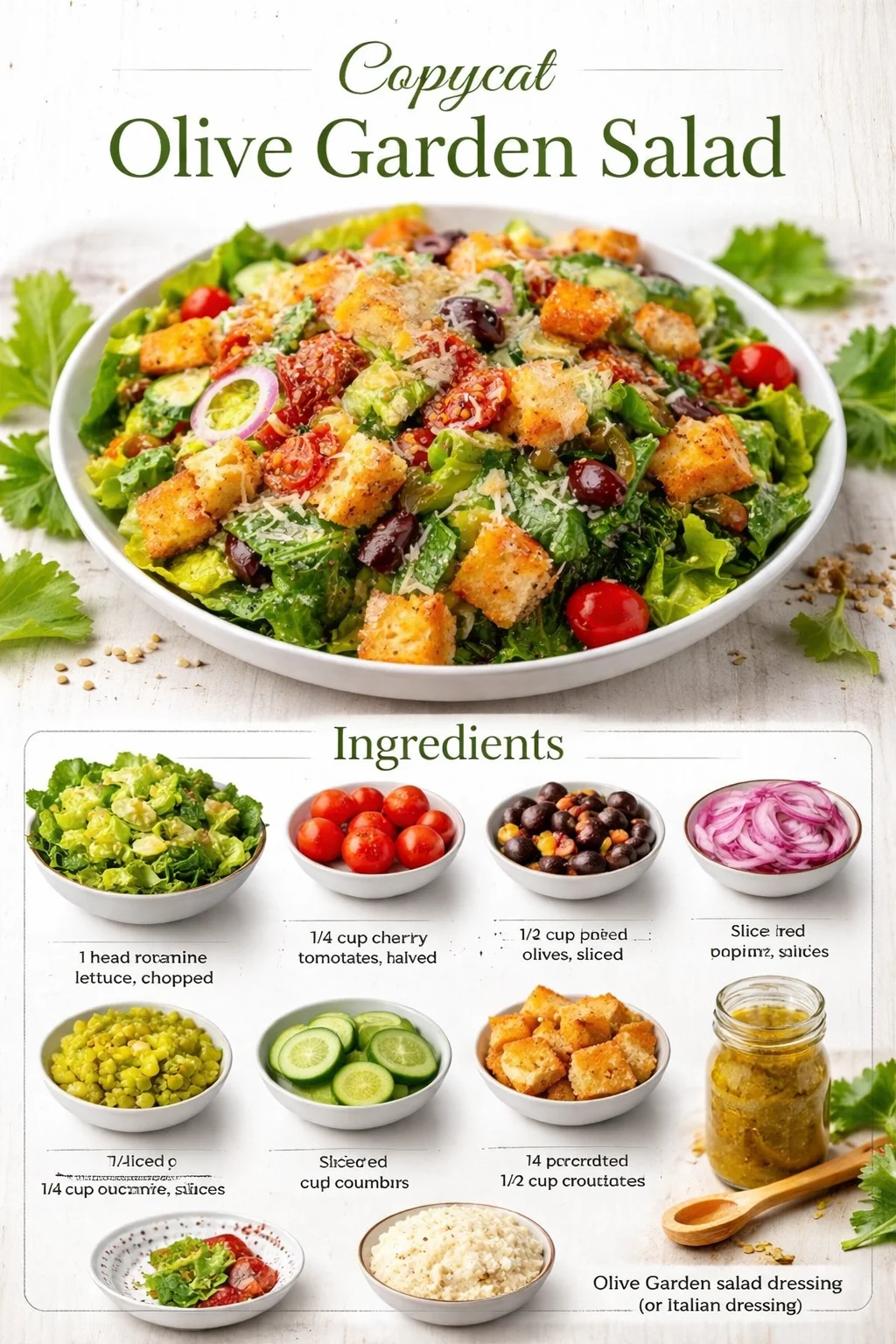 Copycat Olive Garden Salad