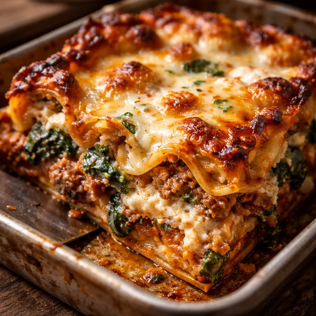 Corner-Piece Lasagna