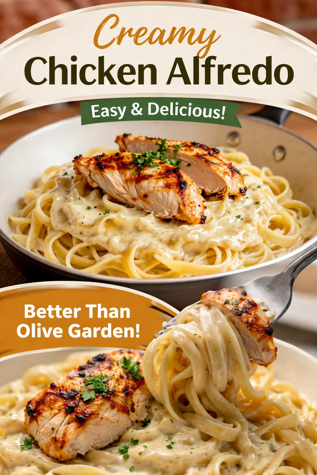 Creamy Chicken Alfredo