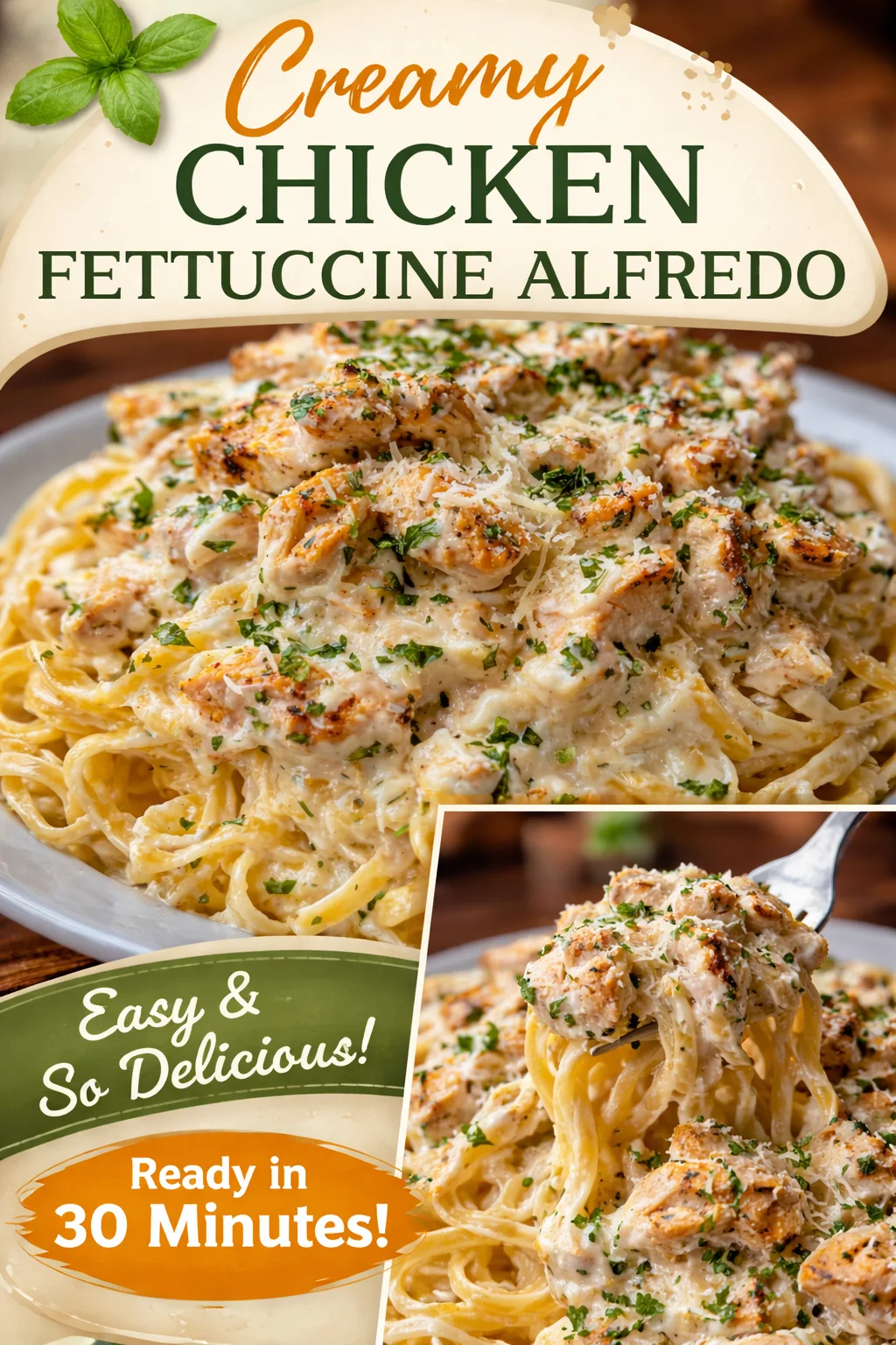 Creamy Chicken Alfredo