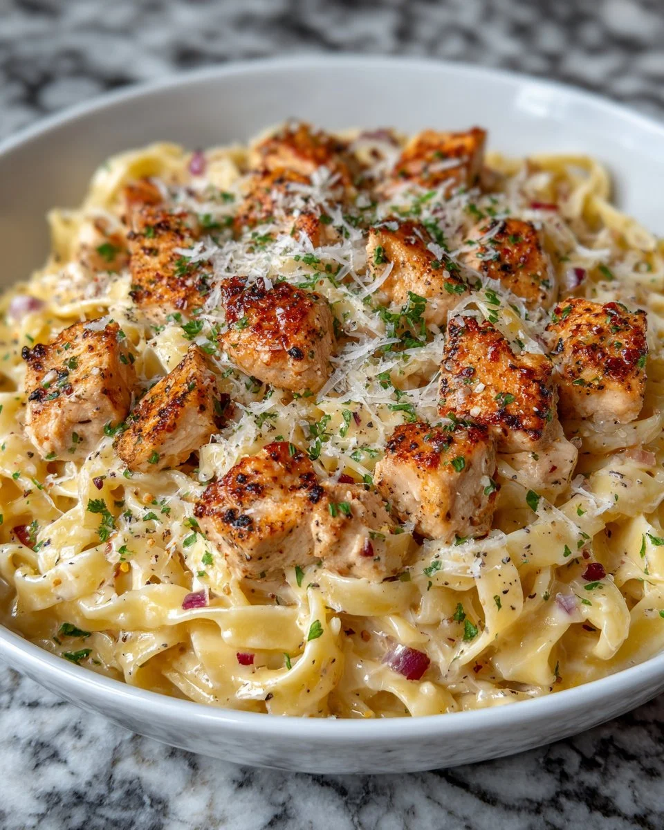 Creamy Chicken Alfredo Made Easy