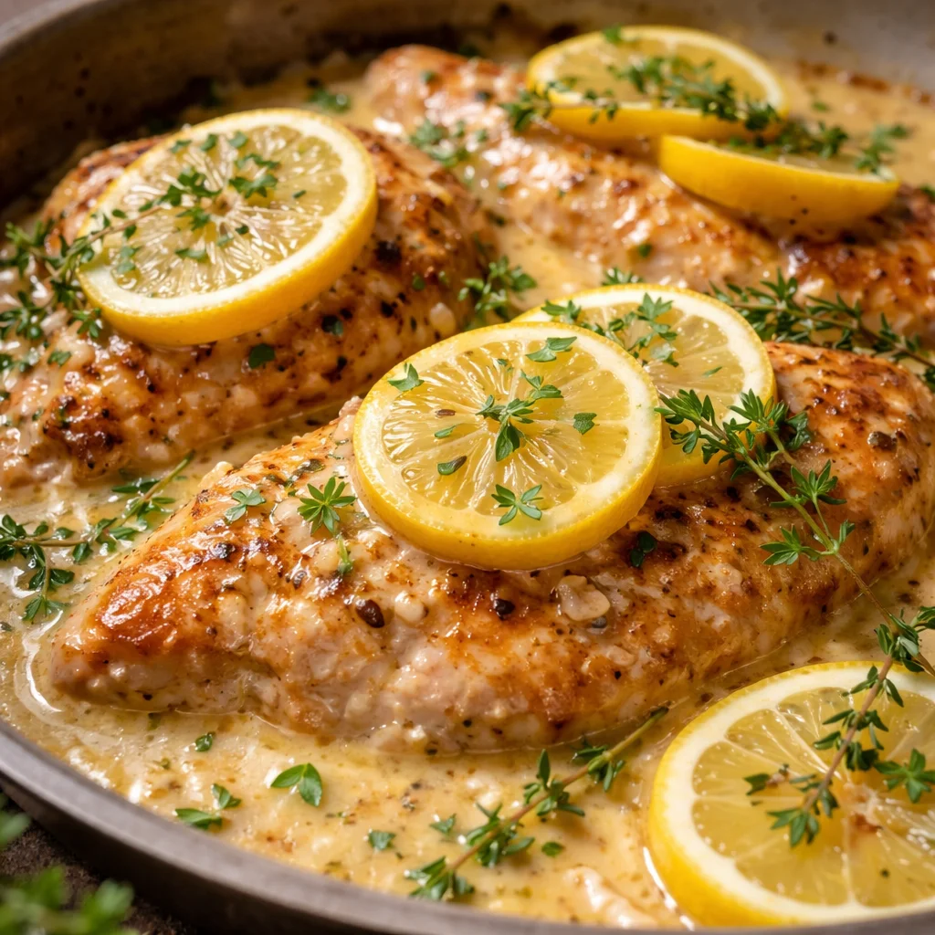 Creamy Lemon Butter Chicken