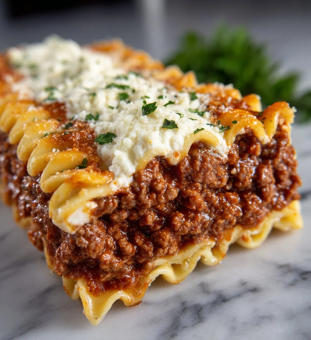 Easy No Boil Lasagna