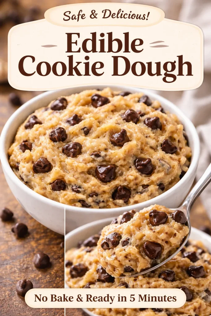 Delicious Greek Yogurt Cookie Dough topped with chocolate chips and nuts