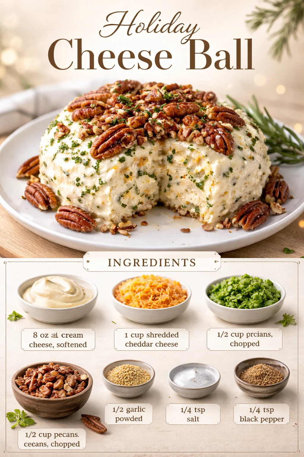 Holiday Cheese Ball