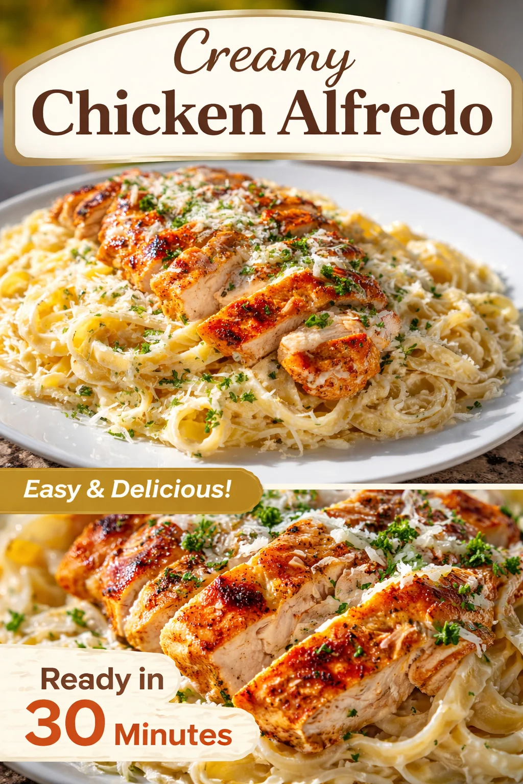 Homemade Chicken Alfredo: The Ultimate Creamy & Easy Recipe