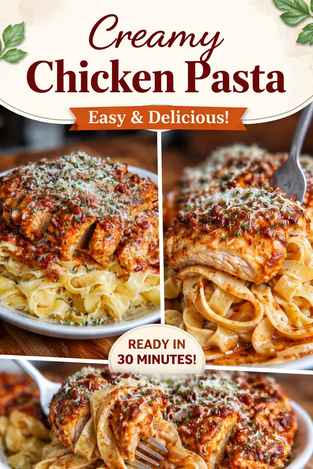 Homemade Olive Garden Chicken Alfredo for Cozy Nights In