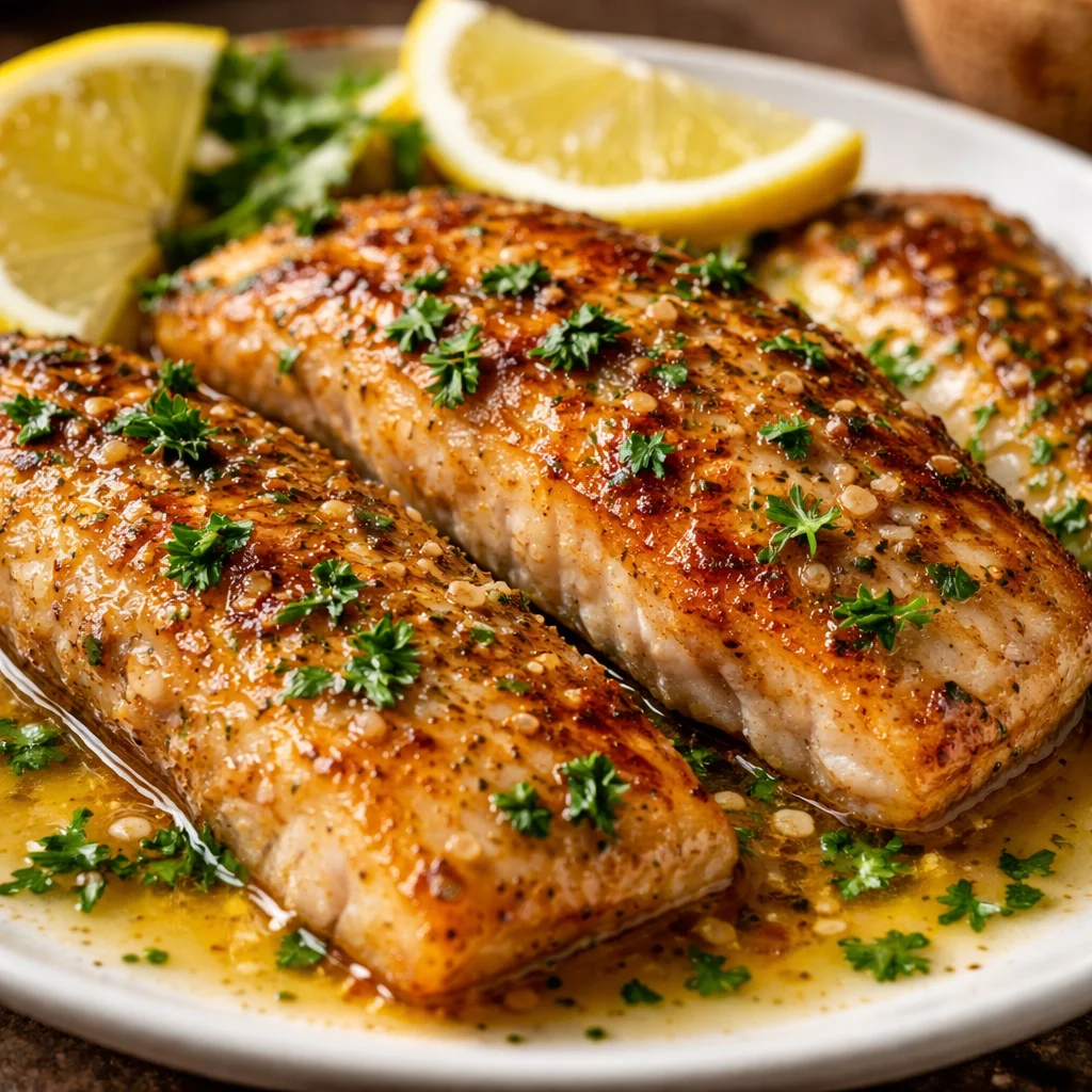 Lemon Butter Fish Fillet