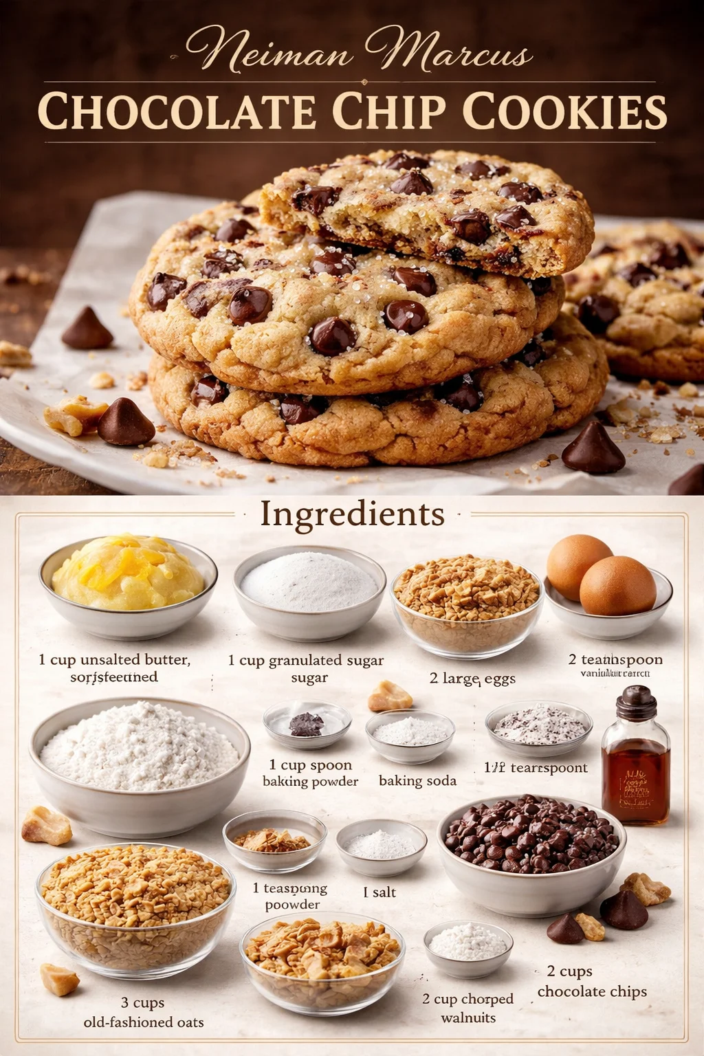 Neiman Marcus Chocolate Chip Cookies