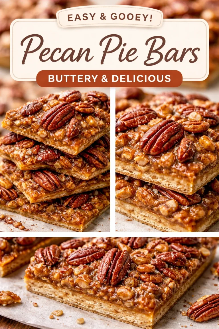 Delicious homemade Pecan Praline Pie Bark dessert with chocolate and nuts