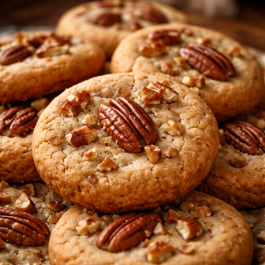 Pecan Shortbread Cookies