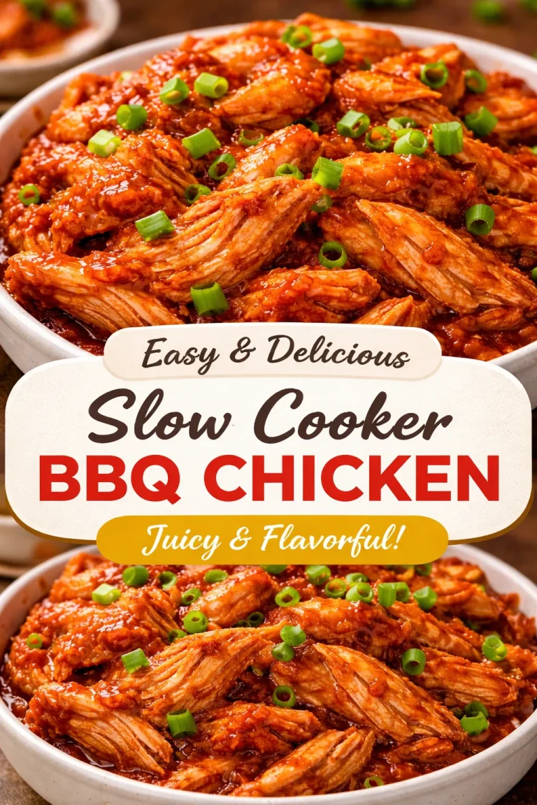 Slow Cooker Sweet Chili Chicken dish served with garnishes