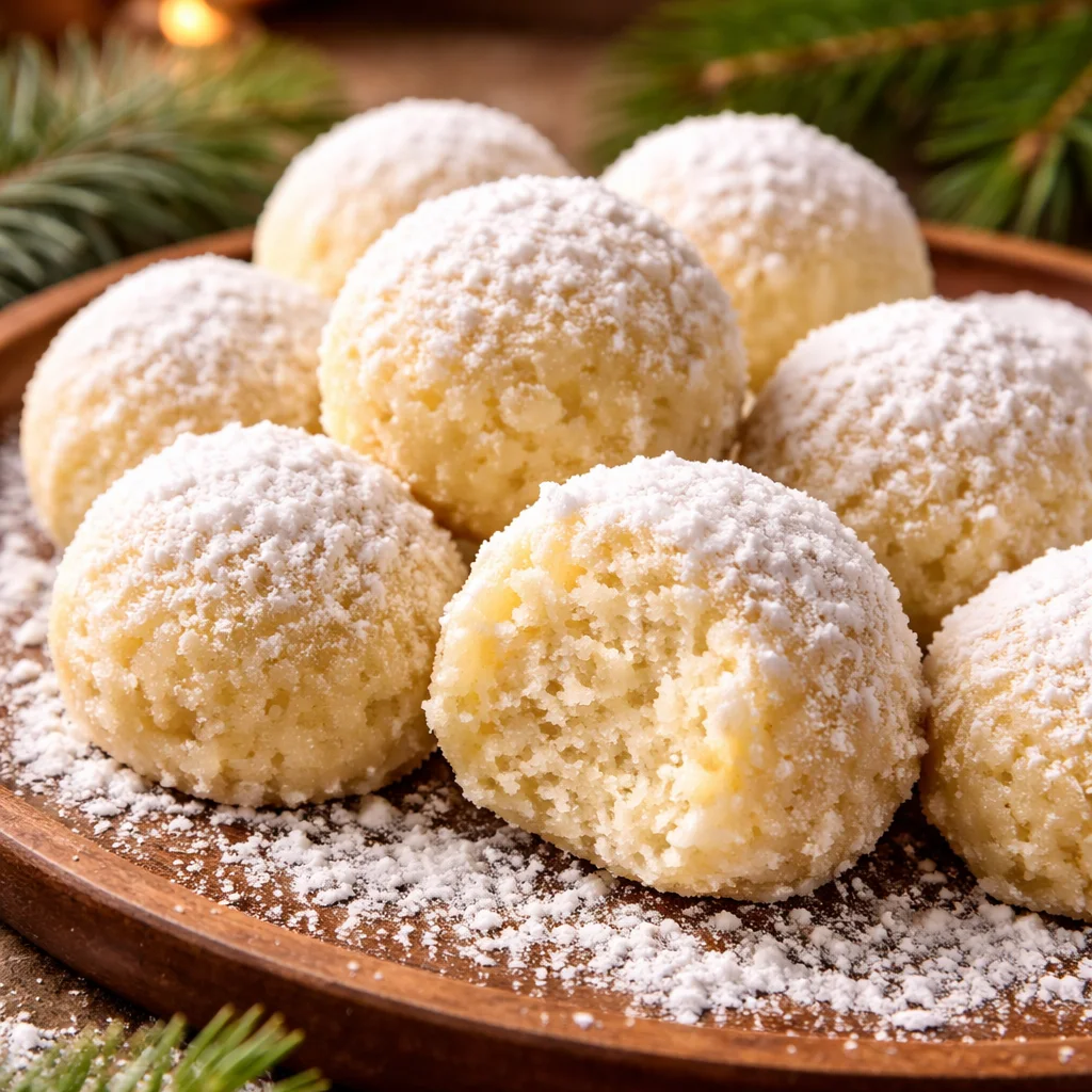 Sweetened Condensed Milk Snowballs