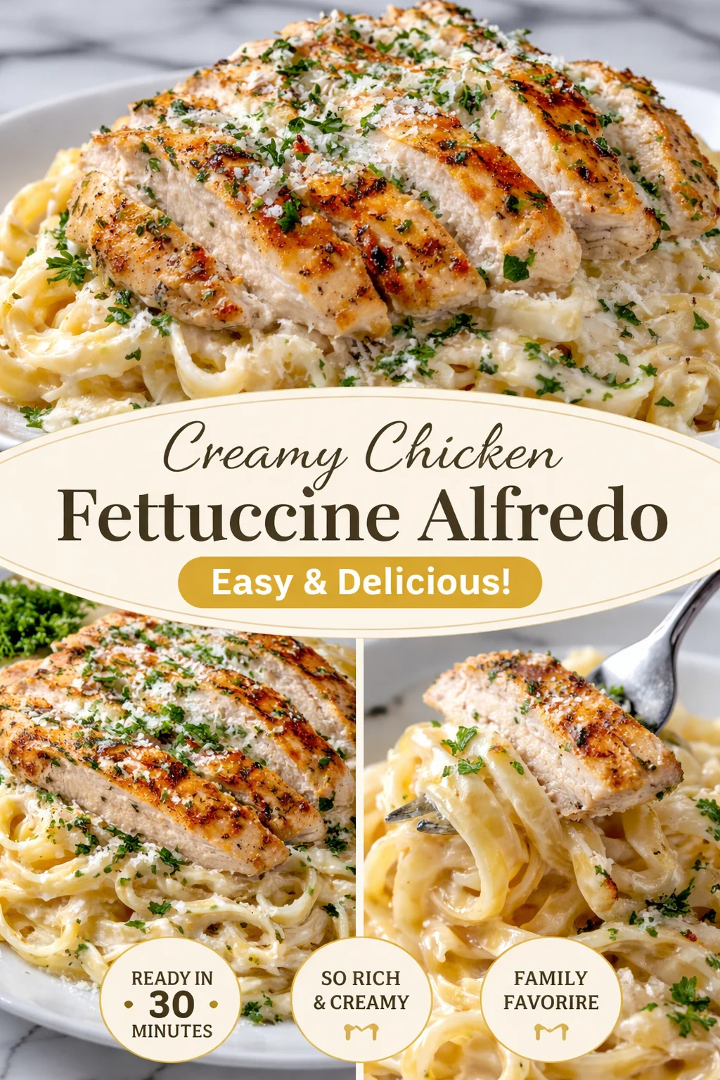 World’s Creamiest Chicken Alfredo: A Luxurious, Comforting Pasta Classic