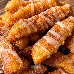 Delicious Air Fryer Apple Fries served in a bowl, healthy snack option
