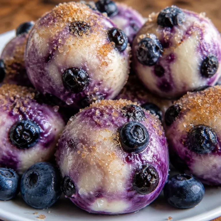 Delicious Blueberry Greek Yogurt Bites fresh and ready to enjoy.