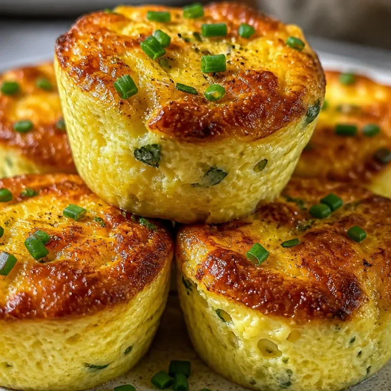 Cottage cheese egg bites served with fresh herbs and vegetables