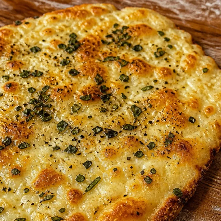 High-protein cottage cheese flatbread recipe with two ingredients