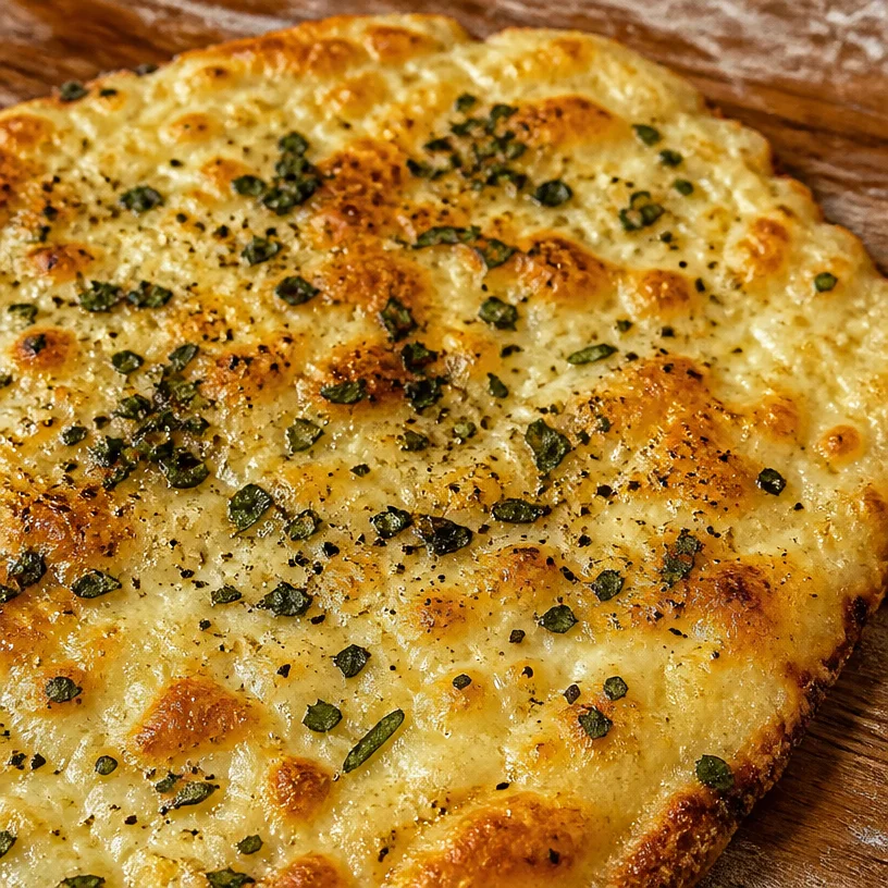 High-protein cottage cheese flatbread recipe with two ingredients
