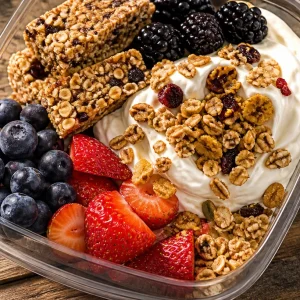 High-protein breakfast boxes with healthy ingredients for a nutritious start.
