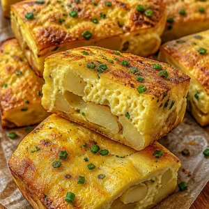 Delicious Potato Chive Egg Bites served in a bowl, healthy breakfast option