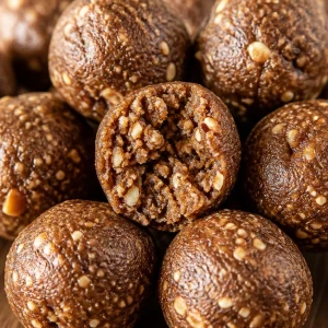 Healthy protein balls made with natural ingredients for a nutritious snack
