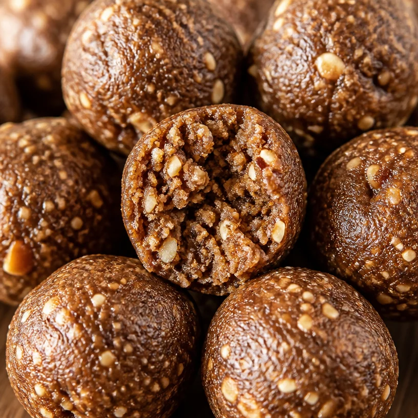 Healthy protein balls made with natural ingredients for a nutritious snack