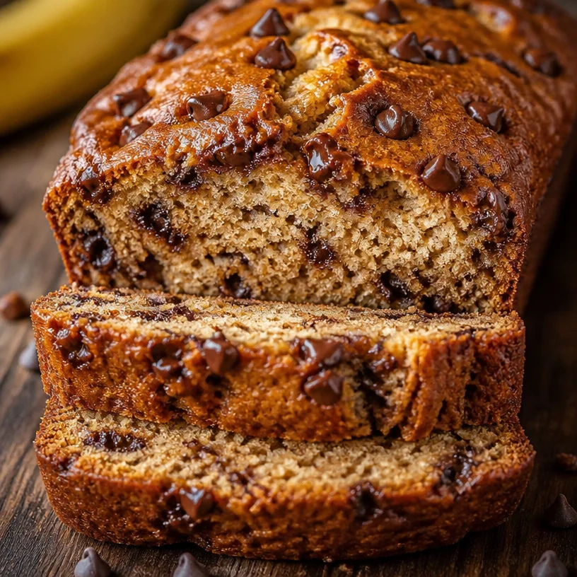 High protein Kodiak banana bread fresh out of the oven