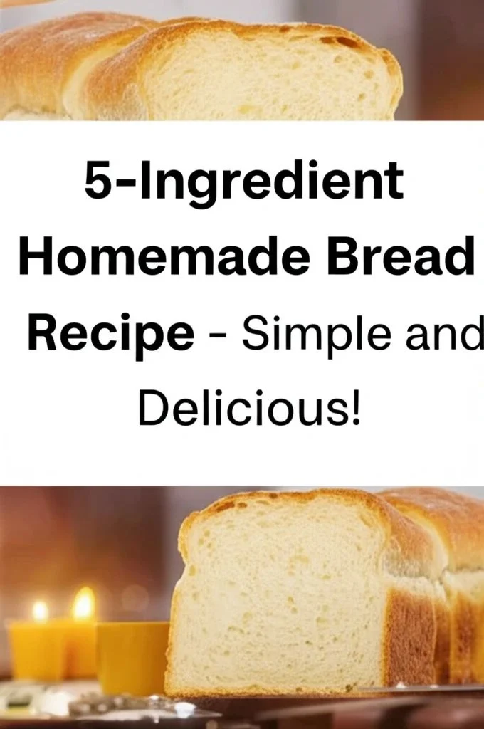 5-Ingredient Homemade Bread Recipe - Simple and Delicious!