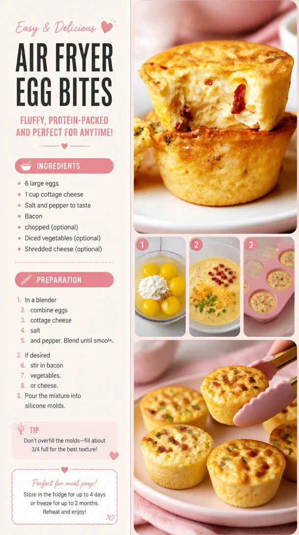 Air Fryer Egg Bites