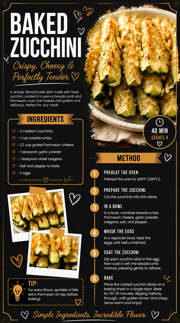 Baked Zucchini