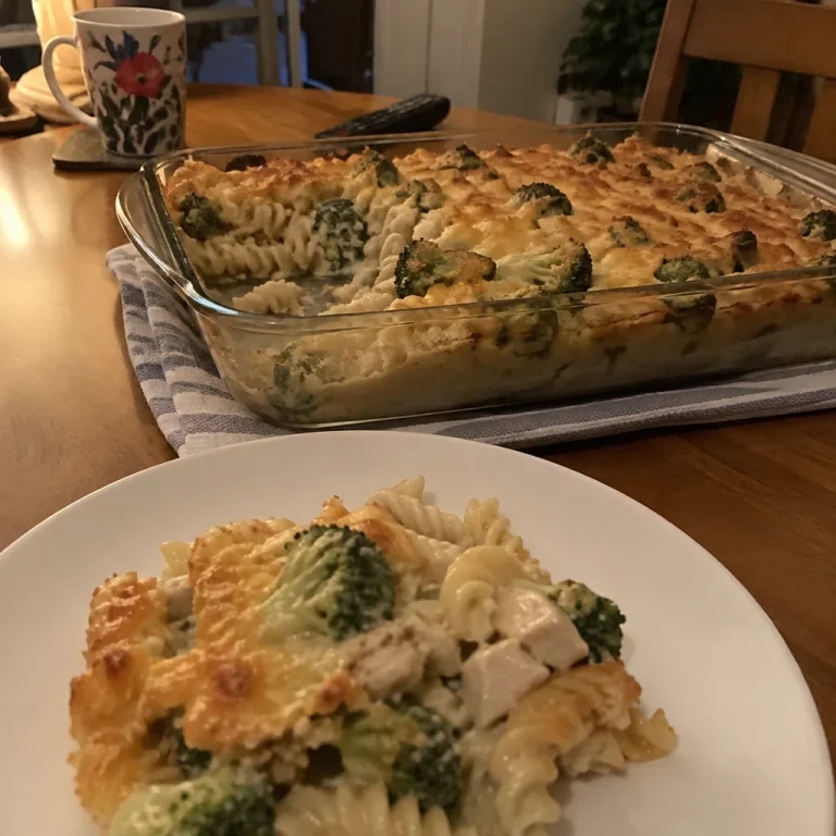 Creamy tuna and broccoli bake, a delicious and easy dinner recipe