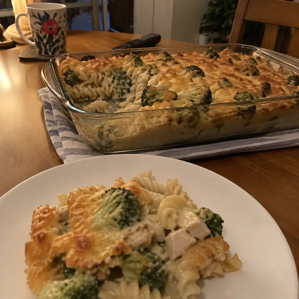 Creamy tuna and broccoli bake, a delicious and easy dinner recipe