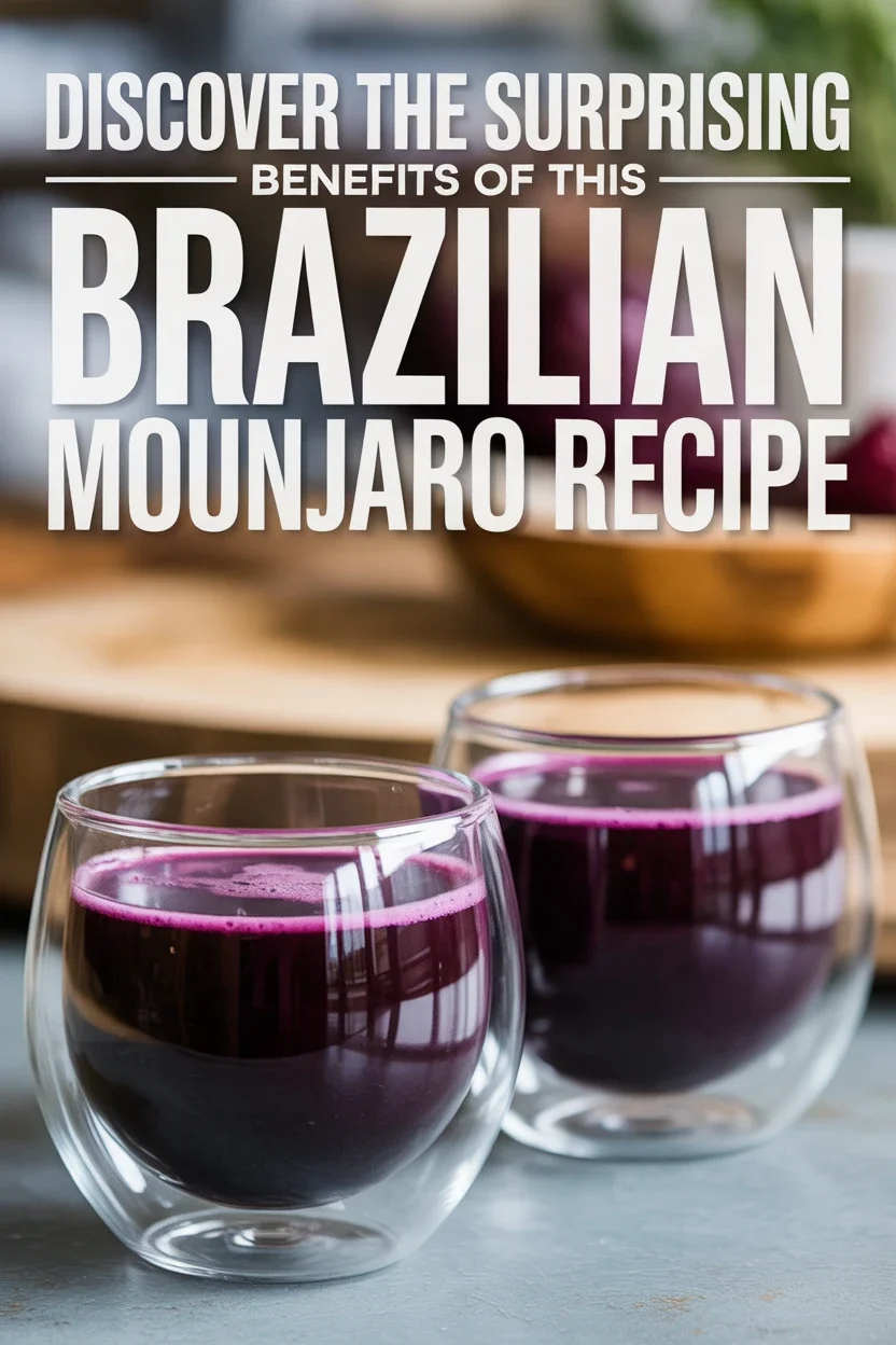 Discover the Surprising Benefits of This Brazilian Mounjaro Recipe