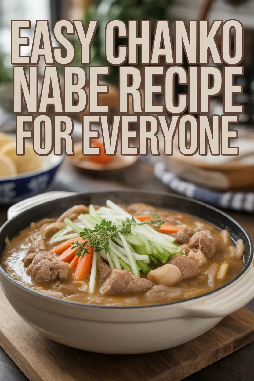 chanko nabe recipe