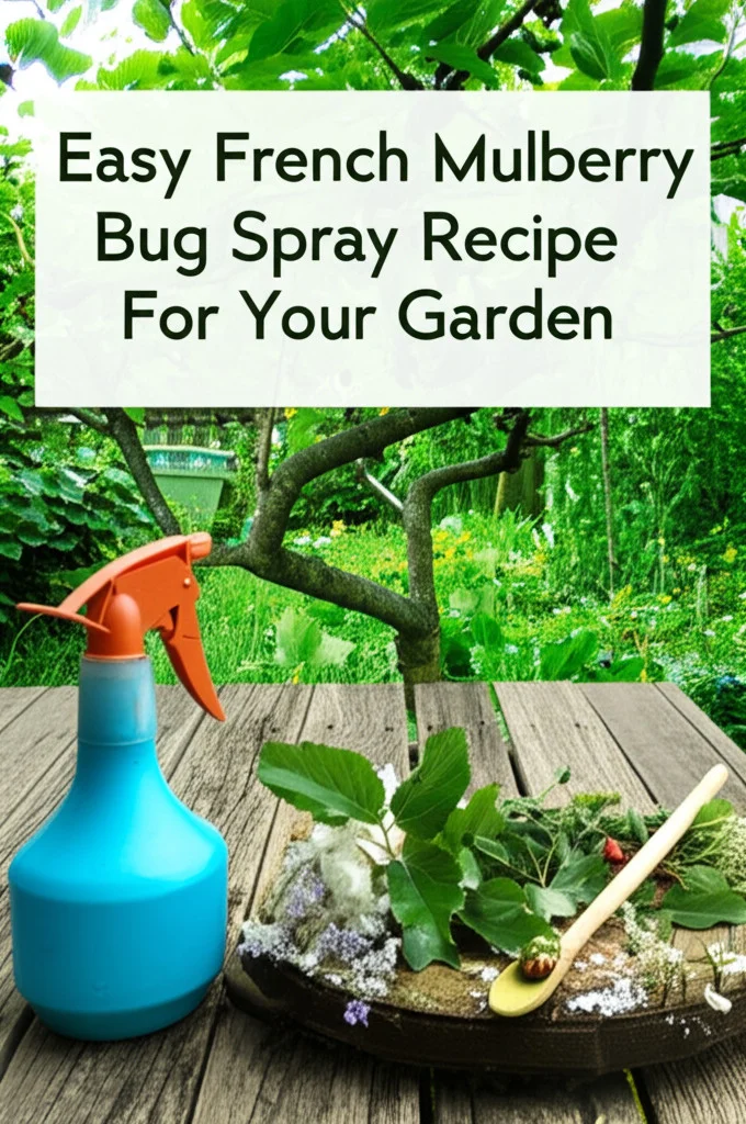 Easy French Mulberry Bug Spray Recipe for Your Garden