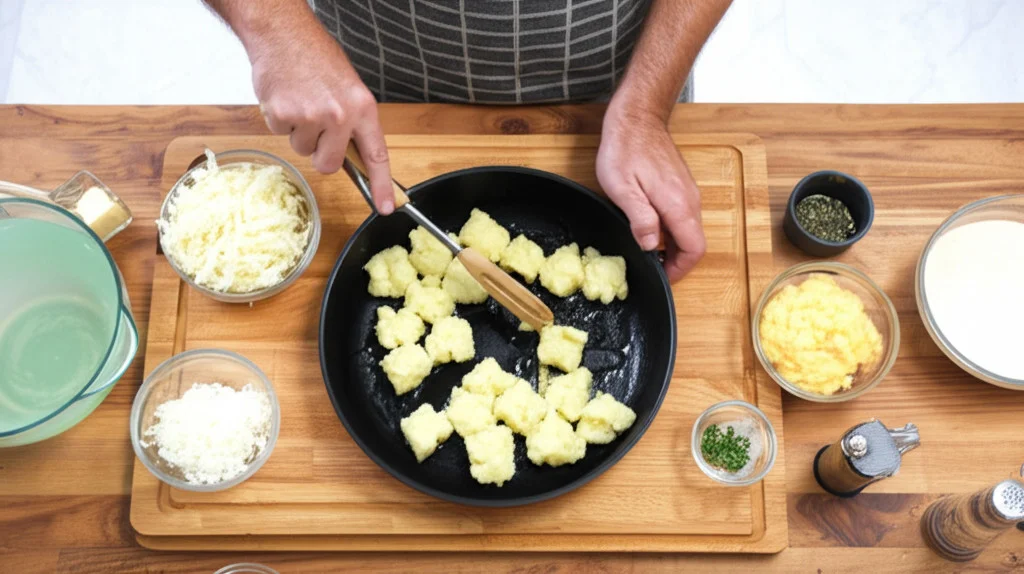 Savory Garlic Butter Steak Bites with Cheesy Smashed Potatoes to Savor