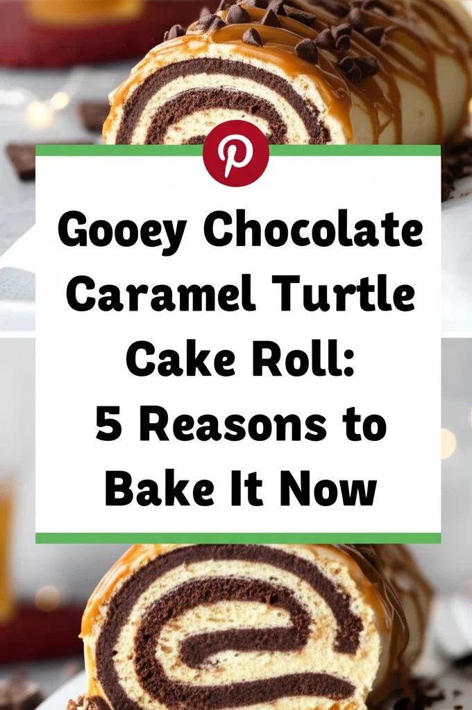 Gooey Chocolate Caramel Turtle Cake Roll: 5 Reasons to Bake It Now