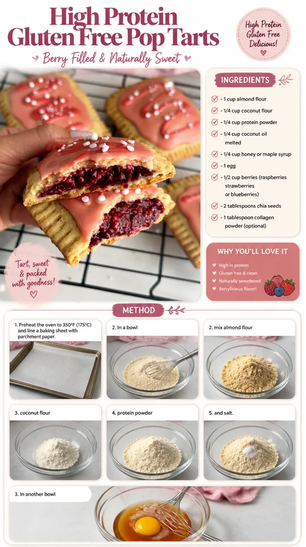 High Protein Gluten Free Pop Tarts
