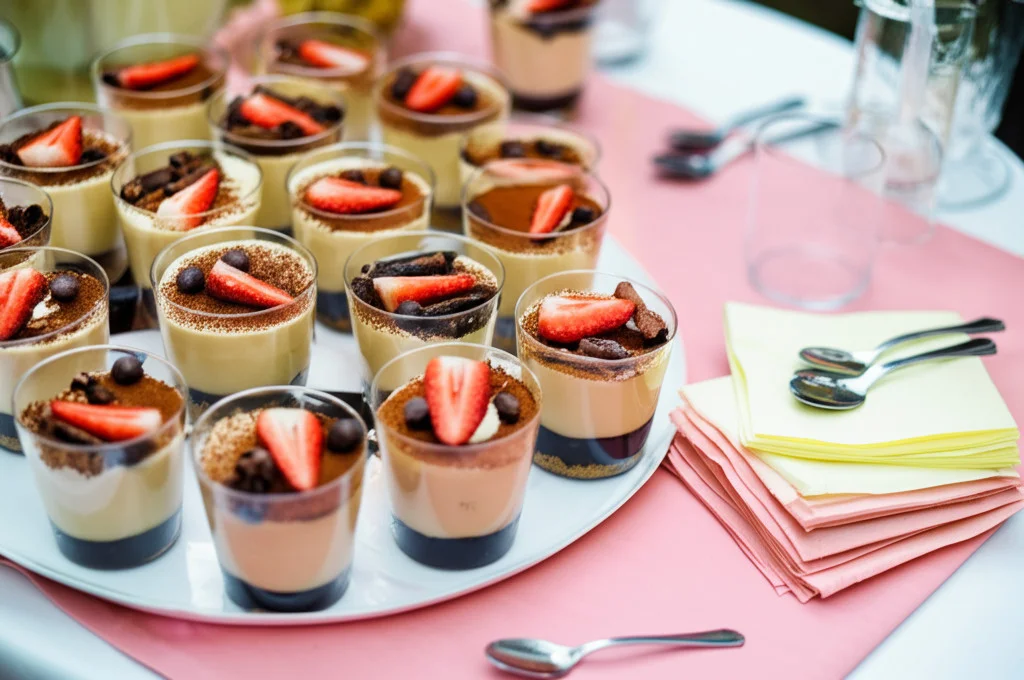 Delicious Mini Baileys Chocolate Cheesecake Trifles to Savor