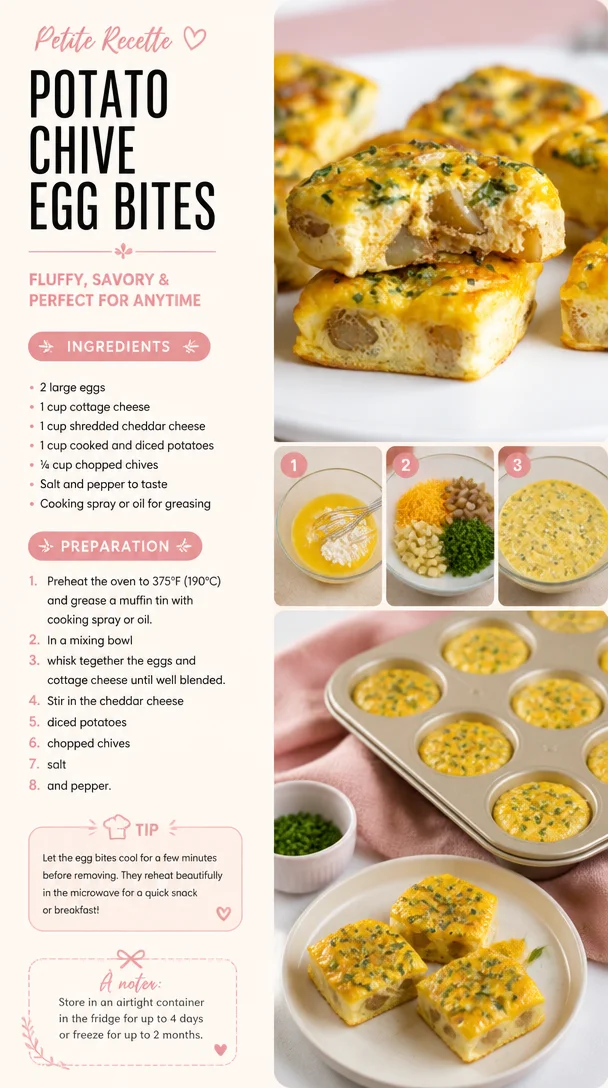 Potato Chive Egg Bites