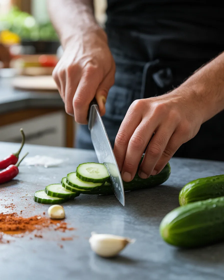 Quick and Tasty Spicy Korean Cucumber Salad You’ll Love
