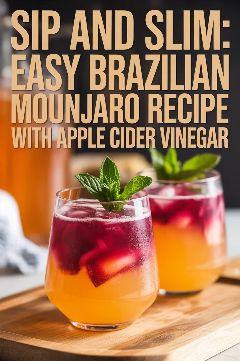 brazilian mounjaro recipe with apple cider vinegar