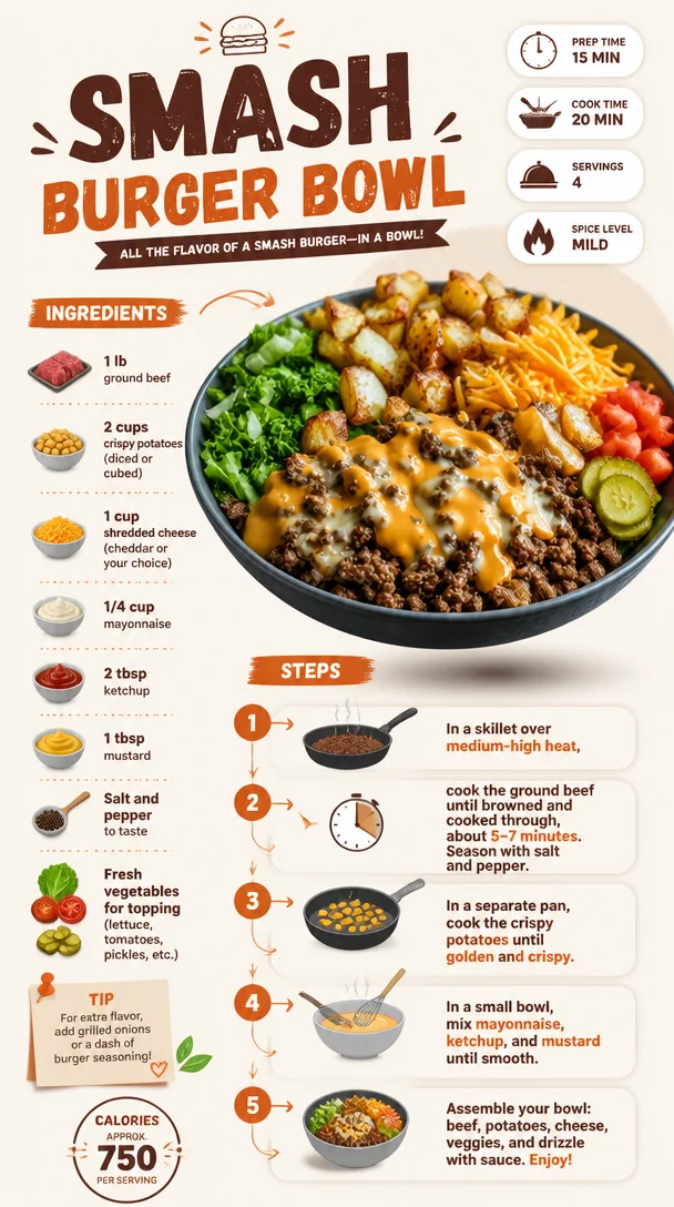 Smash Burger Bowl